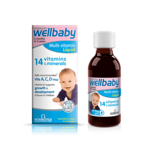 Siro Wellbaby Multi-Vitamin Liquid – Giải Pháp Vàng Cho Sự Phát Triển Của Bé Từ 4 Tháng Tuổi